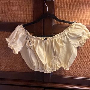forever 21 off the shoulder top